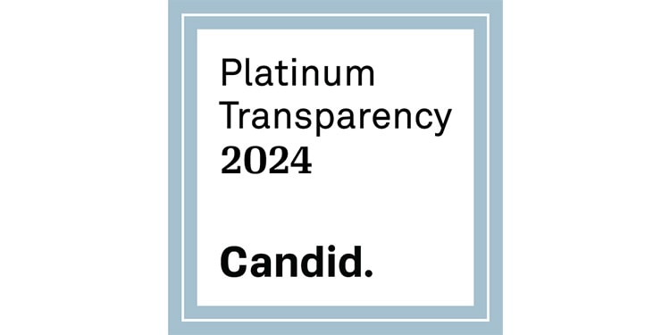 Candid Platinum Transparency 2023 Award Logo