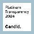 White square with text that reads Platinum Transparency 2022 Candid