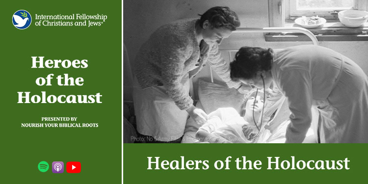 Healers of the Holocaust - podcast graphic