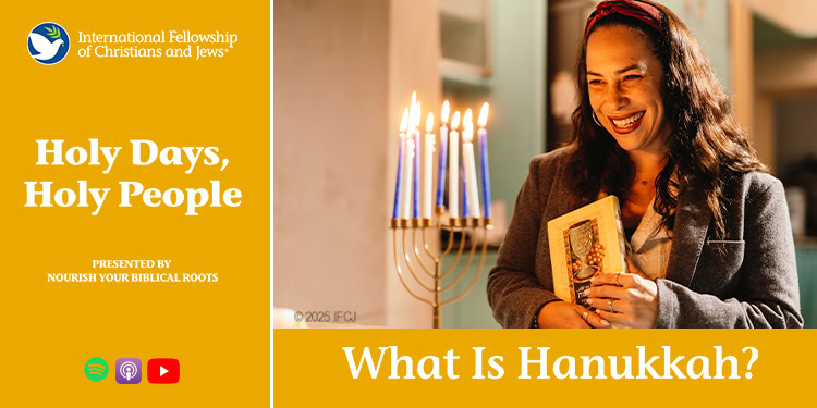 What Is Hanukkah podcast graphic