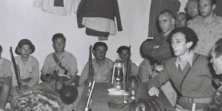 Abba Kovner during Israeli War of Independence