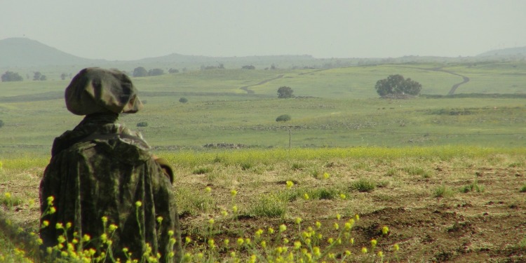 Soldier from IDF Golani Brigade