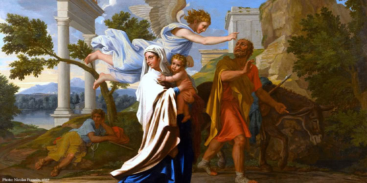Nicolas Poussin oil painting on canvas