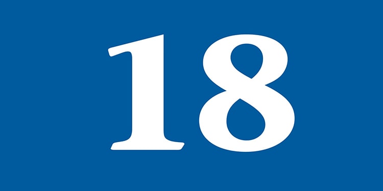 Image of number 18