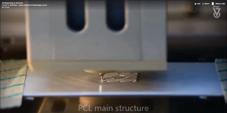 3D printing living cells