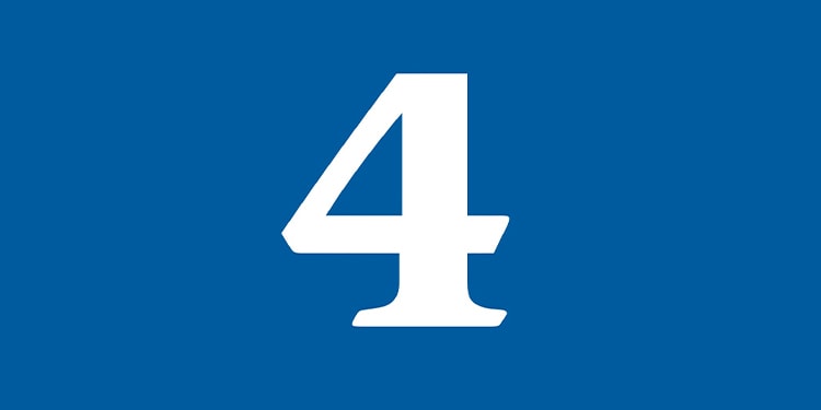 Image of number 4