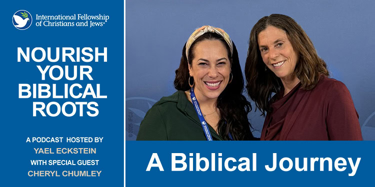 Yael Eckstein and Cheryl Chumley - podcast graphic