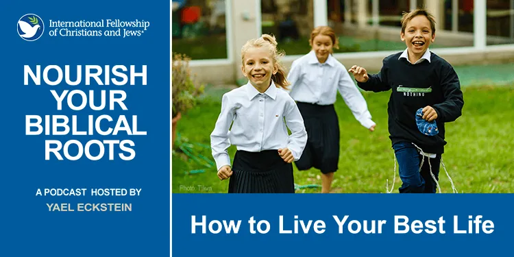 Jewish children at play for "How to Live Your Best Life" podcast