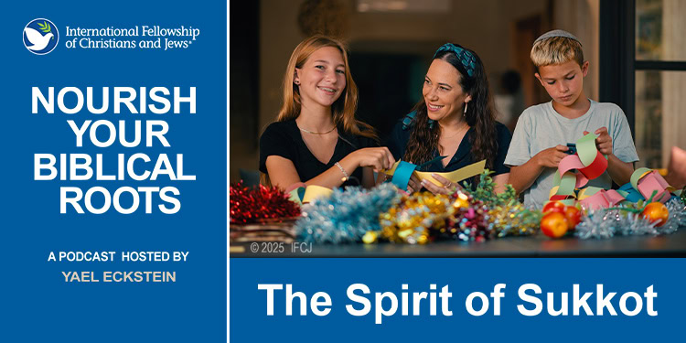 The Spirit of Sukkot - podcast graphic
