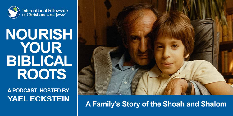 Elie Wiesel and his son Elisha