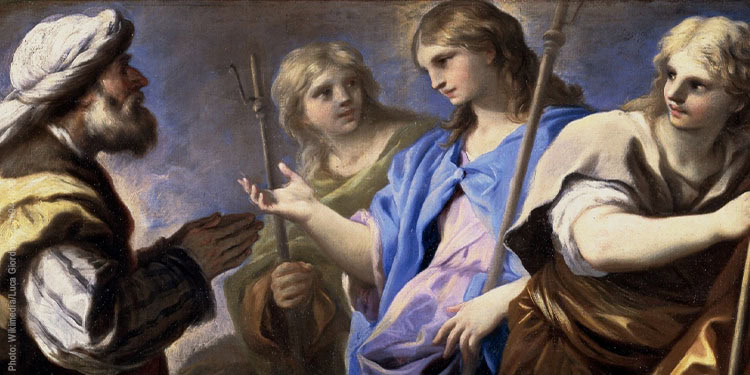 Abraham Adoring the Three Angels