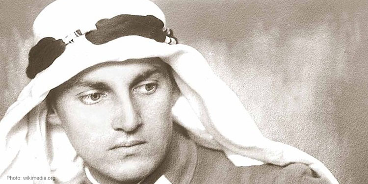 Black and white image of Armin Wegner