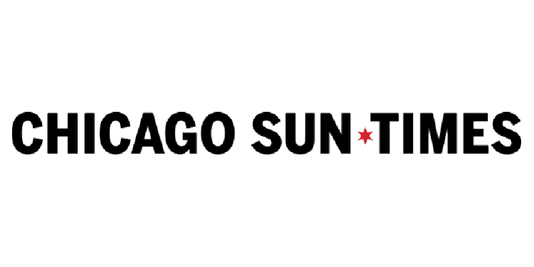 Logo of the Chicago Sun-Times, a prominent American newspaper providing news coverage and journalism.