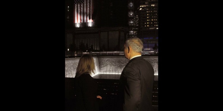 Netanyahus at Ground Zero