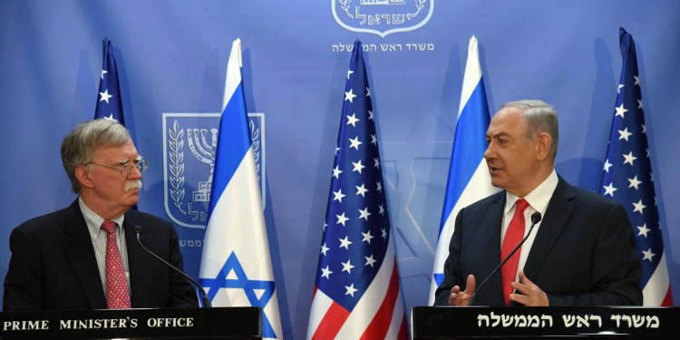 John Bolton and PM Netanyahu, June 2019
