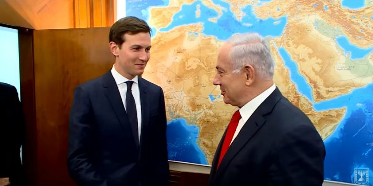 Jared Kushner and PM Netanyahu in Israel to Restart Peace Talks