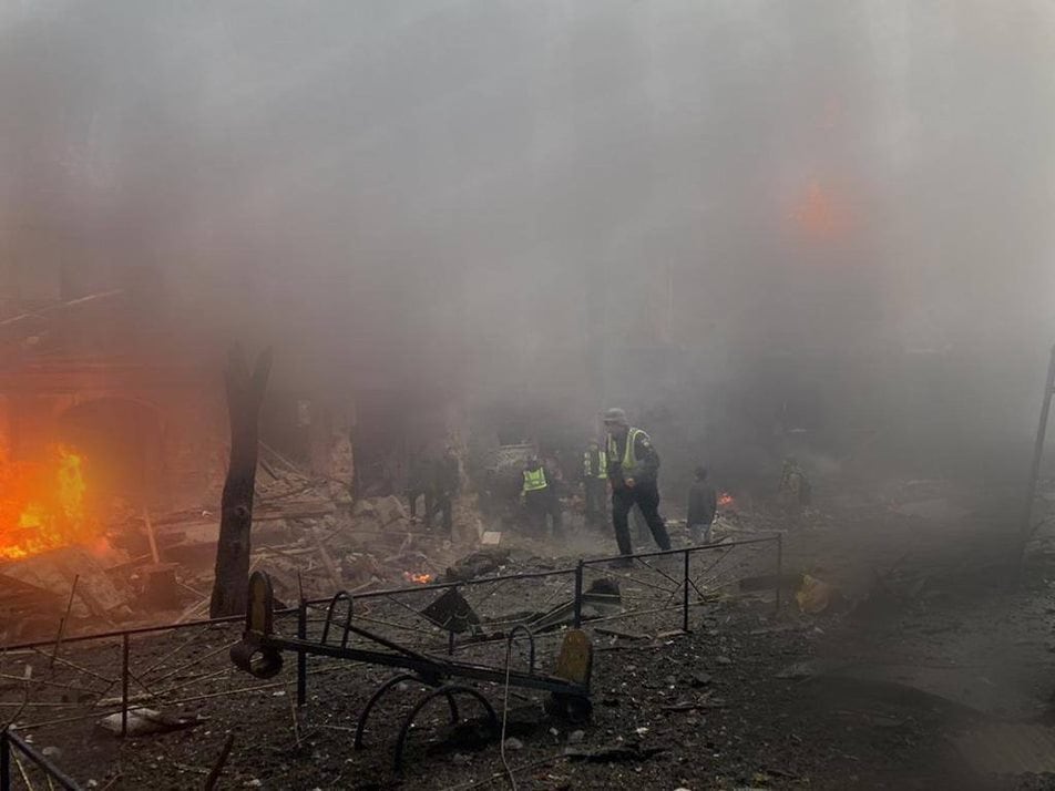 Bombing in Kyiv