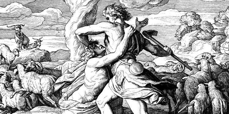 Cain and Abel illustratrion