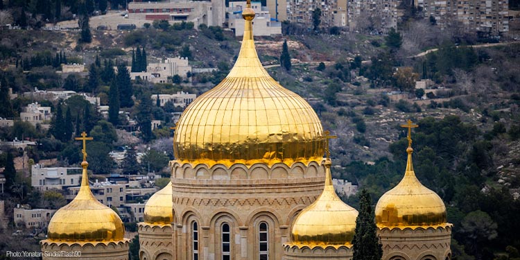 Gold temples of Jerusalem