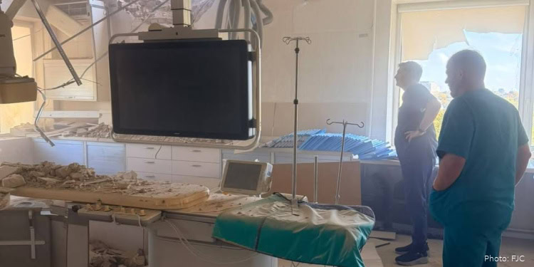 Missile and drone attacks on Ukrainian cities are continuing. In October 2026, two medical centers have also been struck.