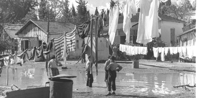 Rain in Tel Aviv, 11-1-55