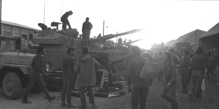 IDF soldiers called up on Yom Kippur 1973