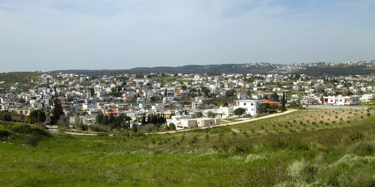 The Druze village of Daliyet el Carmel in Israel. 