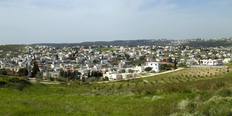 The Druze village of Daliyet el Carmel in Israel.