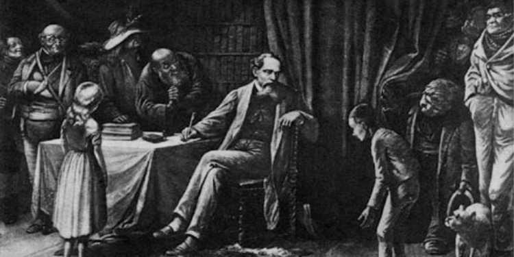 Charles Dickens and his literary characters