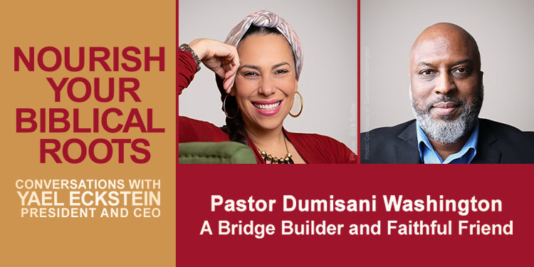 Yael Eckstein and Pastor Dumisani Washington