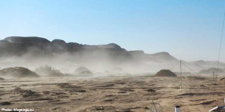 dusty earth