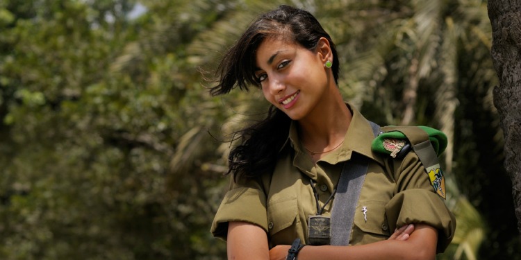 Elinor Joseph, the first Arab woman to serve in a combat role in the IDF