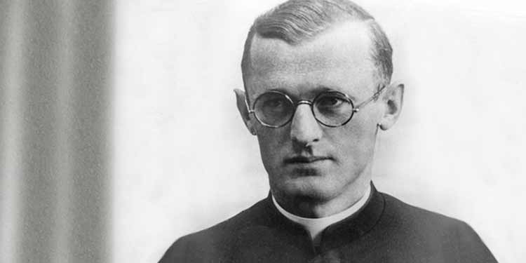 German Priest Hubert Unzeitig before being sent to Dachau concentration camp