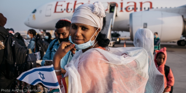 Ethiopian immigrant in Israel