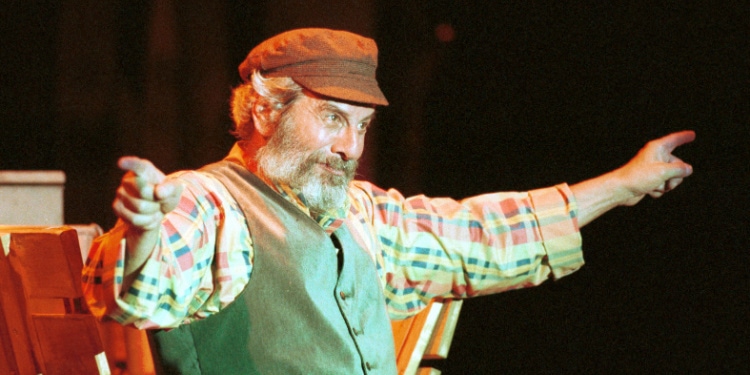 Topol - Israeli actor - playing Tevye in Fiddler on the Roof