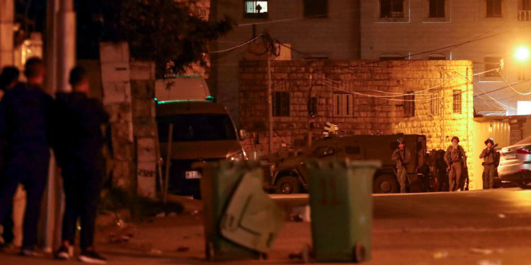 IDF soldiers in Hebron, March 9, 2025