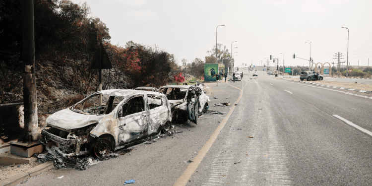 Destroyed vehicles, Sderot