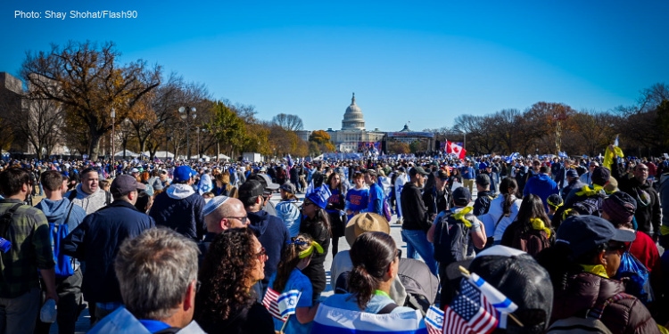 March for Israel, D.C., Rally, pro-Israel