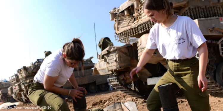 IDF soldiers, female soldiers, IDF, war