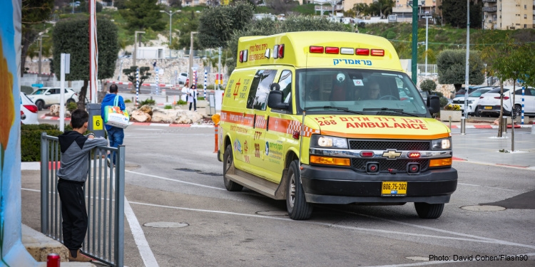 medical teams, terror attack, northern Israel, ambulance, Israel, missile attack