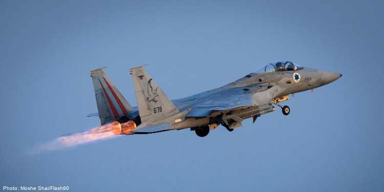 Israeli Air Force fighter jet