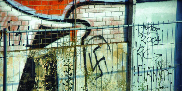Swastika graffiti