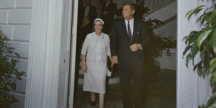 JFK and Golda Meir