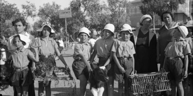 Shavuot in Jerusalem, 1937