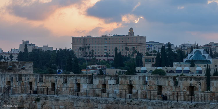Jerusalem at sunset