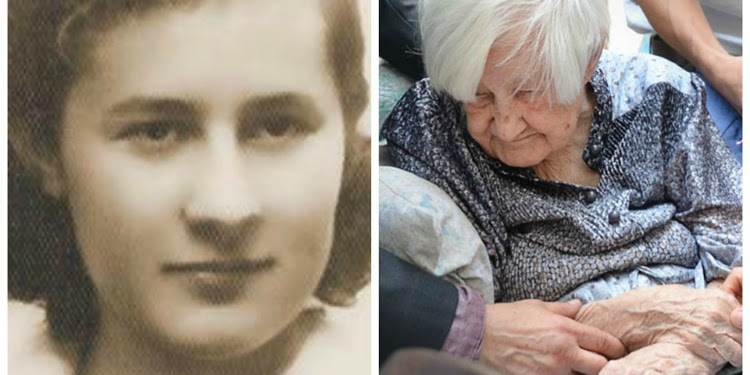 Krystyna Danko then and now, a Holocaust survivor showed her recognition for her selflessness and courage to one of the oldest rescuers still alive