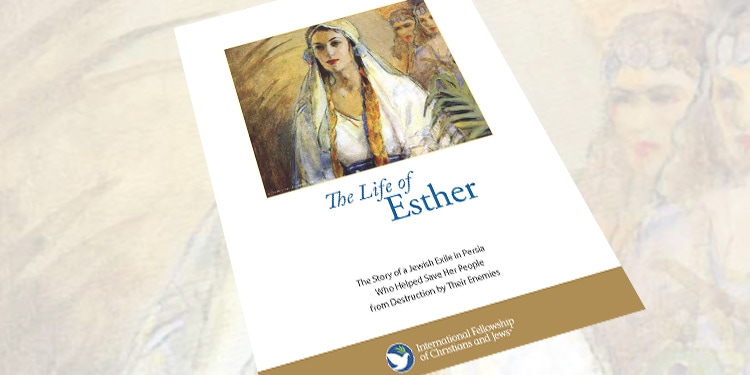 Cover of The Life of Esther Booklet by IFCJ.