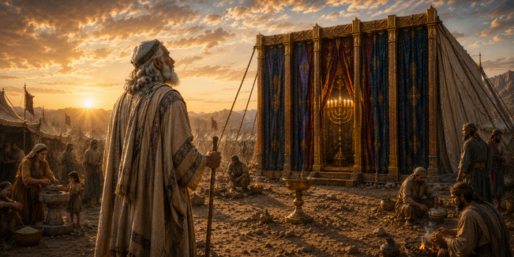 The Lord called to Moses