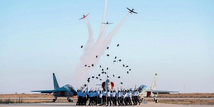 IAF flight school graduation