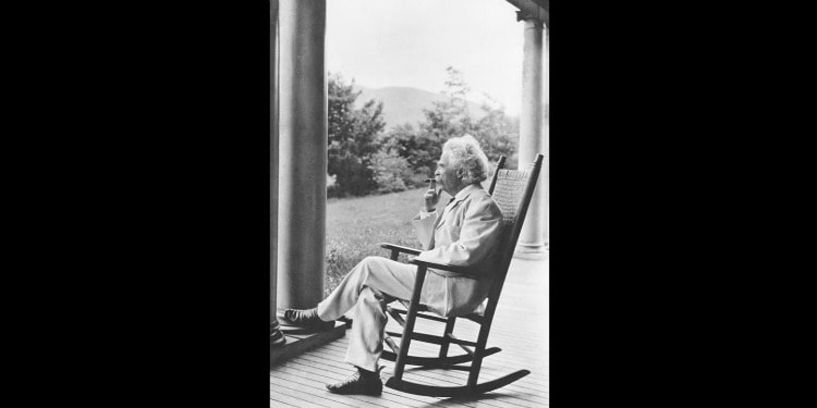 Mark Twain, 1905